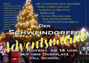 Schweindorfer Adventsmarkt @ Dorfplatz Oll School | Schweindorf | Niedersachsen | Deutschland
