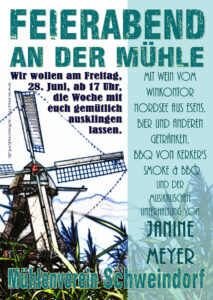 Feierabend an der Mühle @ Mühle Klaashen | Schweindorf | Niedersachsen | Deutschland