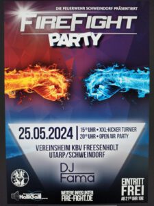 Fire-Fight-Party @ Vereinsheim KBV Freesenholt Utarp/Schweindorf